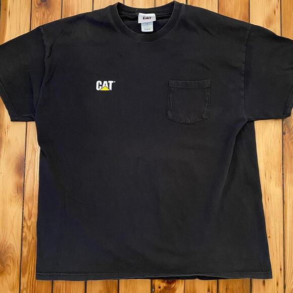 Vintage 1990s CAT Work Shirt - Picture 1 of 4